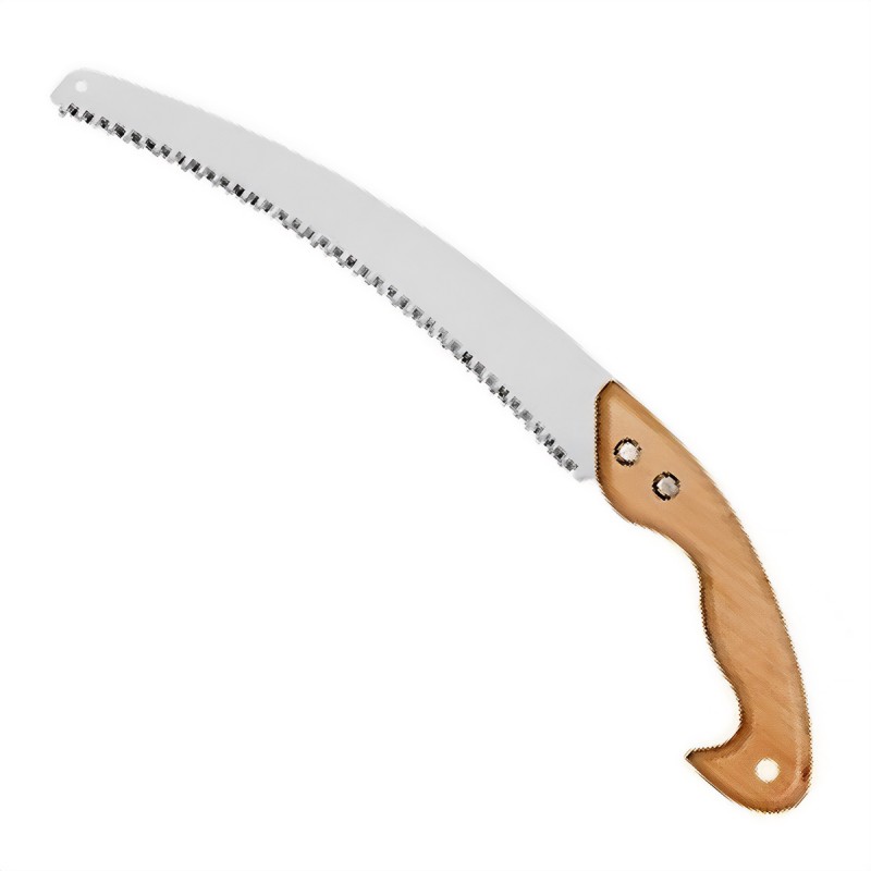 CURVED PRUNING SAW CN13 (WOODEN HANDLE) - BLADE LENGTH: 330MM