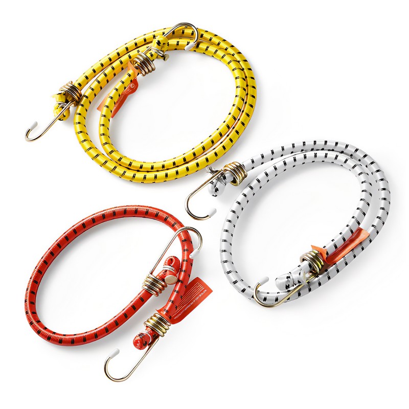 3PC ASSORTED BUNGEE CORD SET