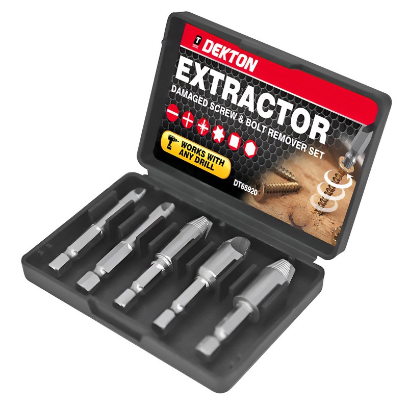 DAMAGED SCREW AND BOLT REMOVER KIT