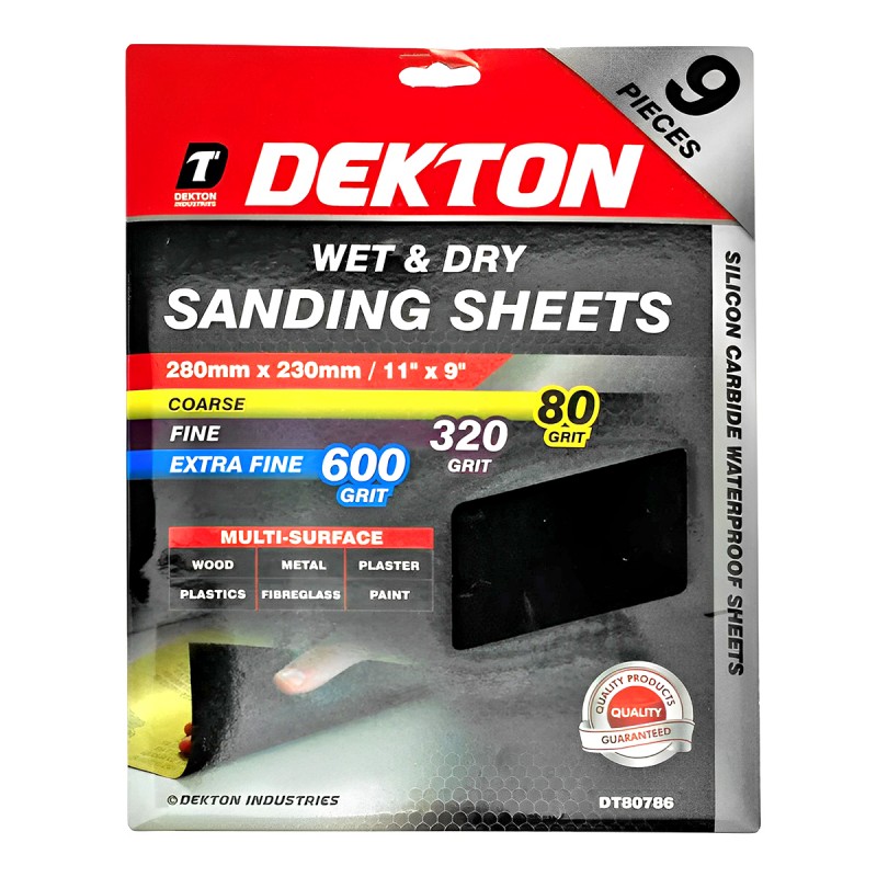 WET AND DRY SHEETS 280MM X...