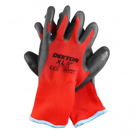 ULTRA GRIP WORKING GLOVES BLACK/RED NI