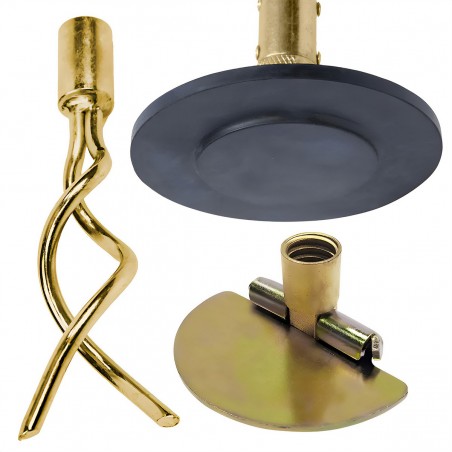 DRAIN ROD SET 14PCC WITH SCRAPPET