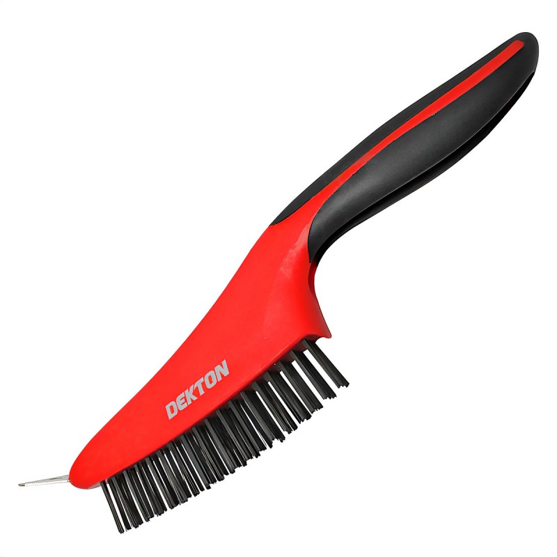 PRO WIRE BRUSH WITH SCRAPPER