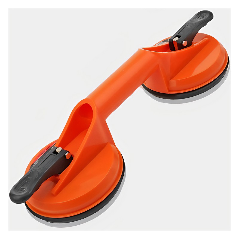SUCTION CUP LIFTER WITH 2 CUPS / PLASTIC 118MM