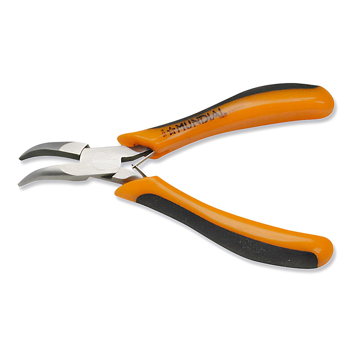 ELECTRONIC PLIERS-BENT HALF ROUND NOSE 524