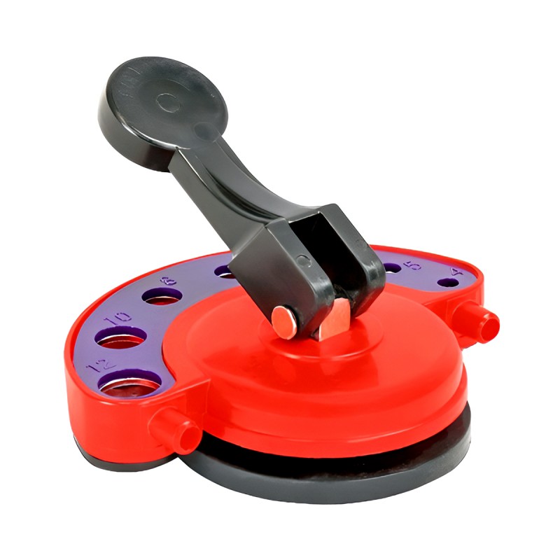 DRILLING GUIDE WITH SUCTION CAP FOR DRILLS