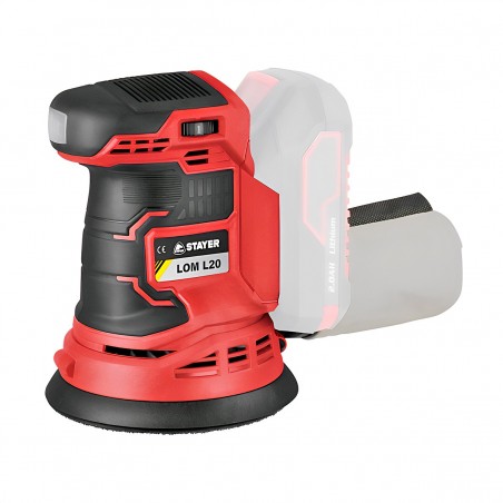CORDLESS ORBITAL SANDER SET LOM