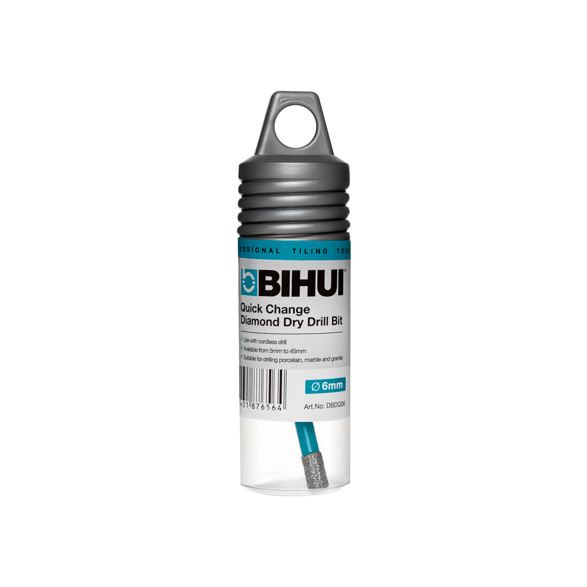 Diamond Dry QUICK CHANGE DIAMOND DRY DRILL BITS 6X68MM