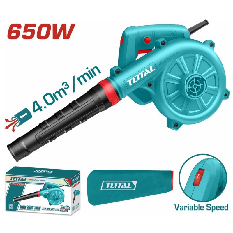 TOTAL Aspirator blower 650W...