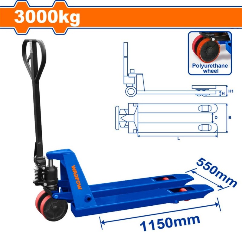 WADFOW Hand pallet truck...