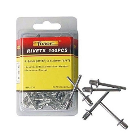 Aluminium Riverts 4.8x8.0mm 100PCS