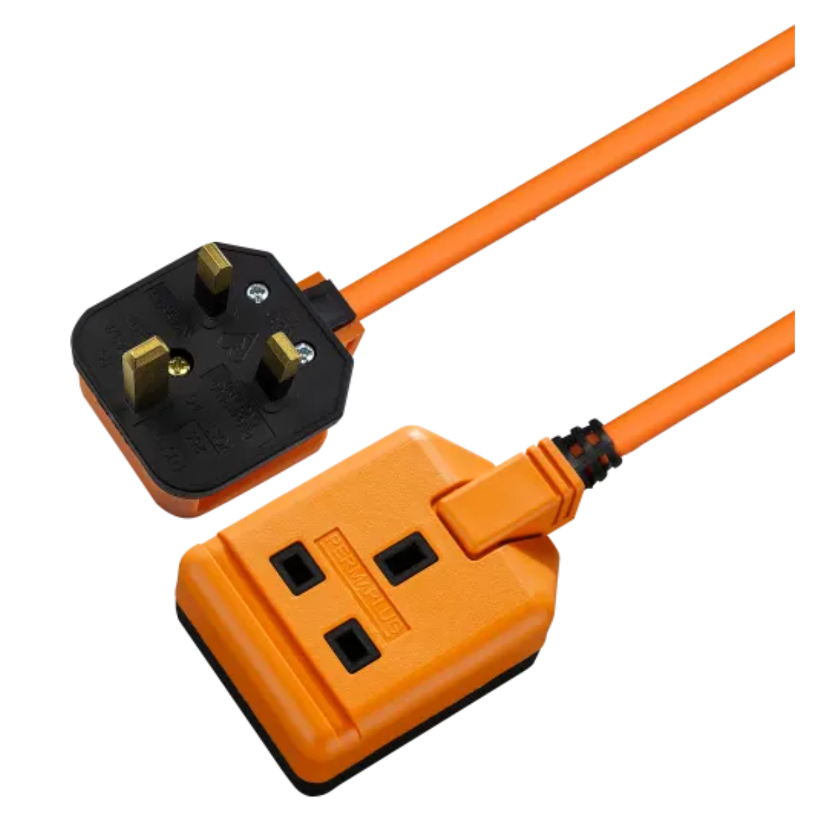 Masterplug One Socket Single Extension Lead, Unswitched, 10 Metre Cable ...
