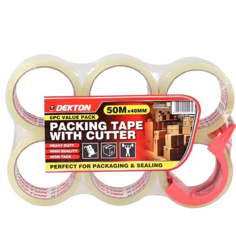 DEKTON 6PC PACKING TAPE W/...