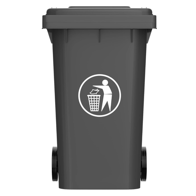 DUSTBIN 360L GREY