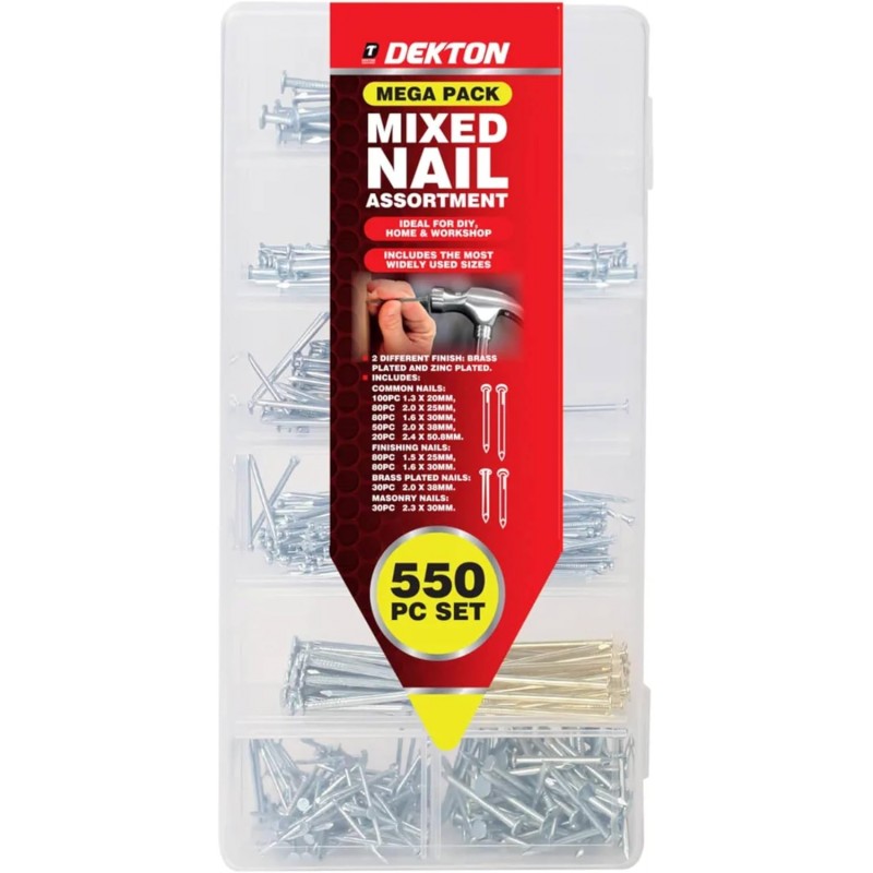 DEKTON MIXED NAIL 550PCS...
