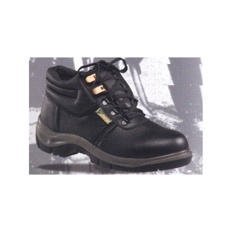 BLACK SAFETY BOOTS
