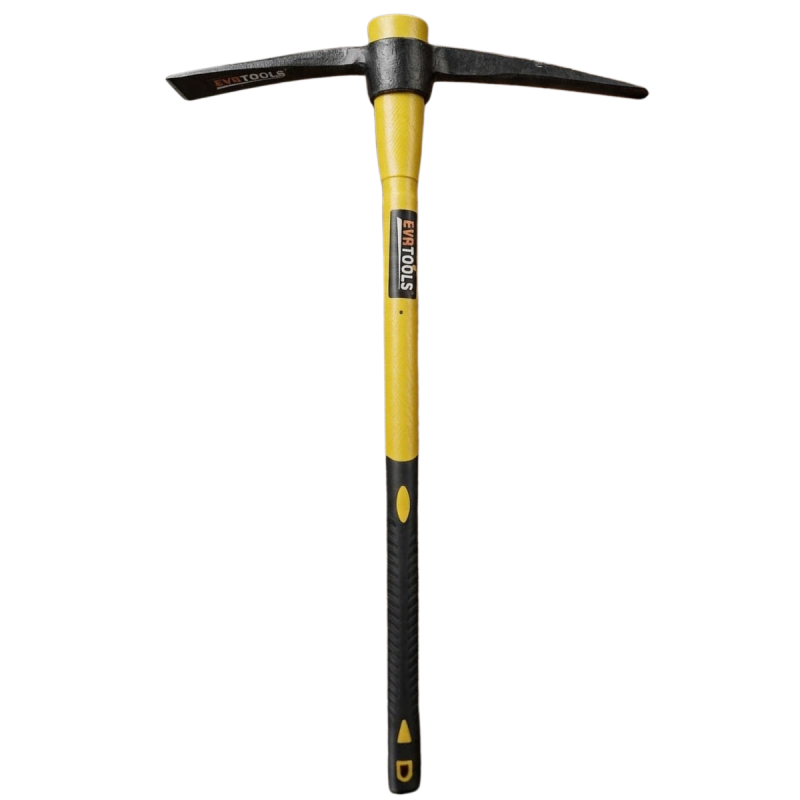 Pick with fiberglass handle