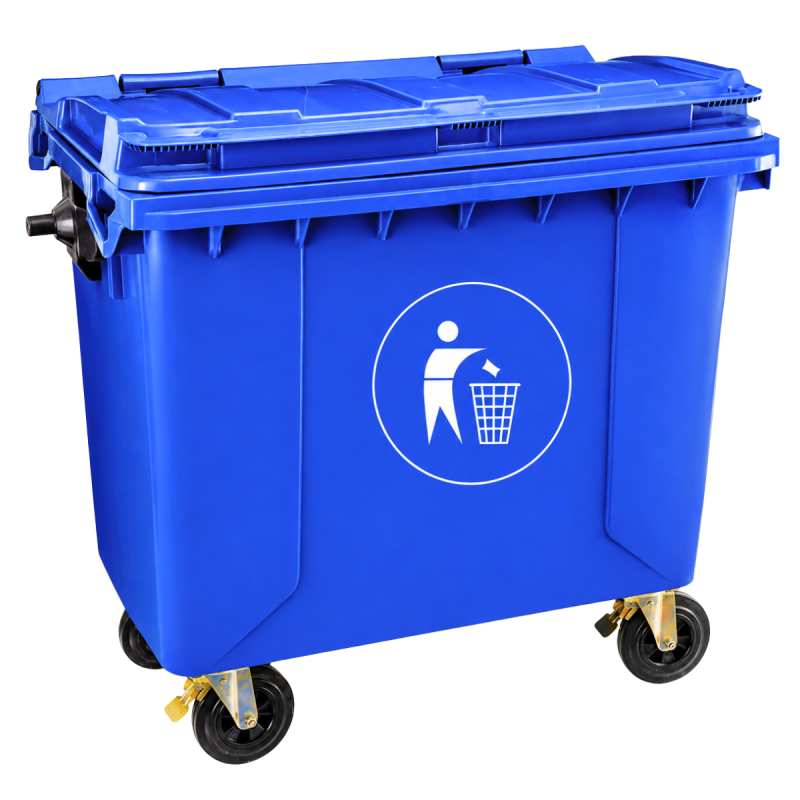 RECYCLE DUSTBIN BLUE -1100L
