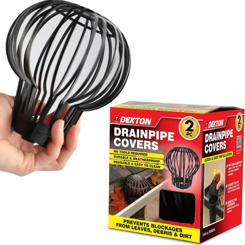 DEKTON 2PC DRAINPIPE COVERS