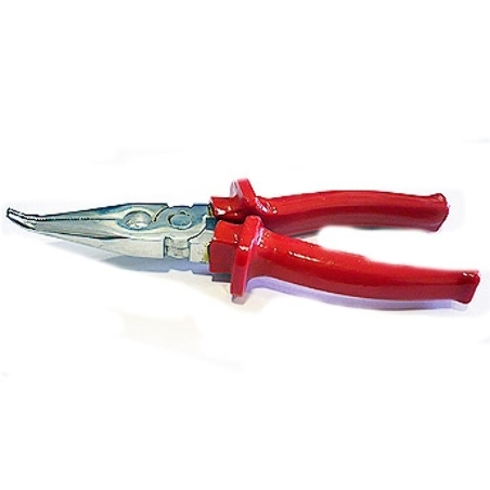 SOFT GRIP LONG NOSE PLIERS 117MM