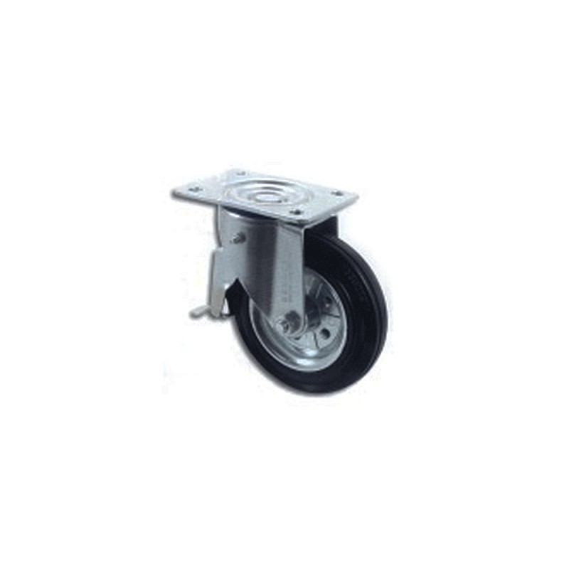 WHEEL WITH FLANGE/STOPPER
