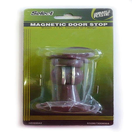 MAGNETIC DOOR STOP BROWN