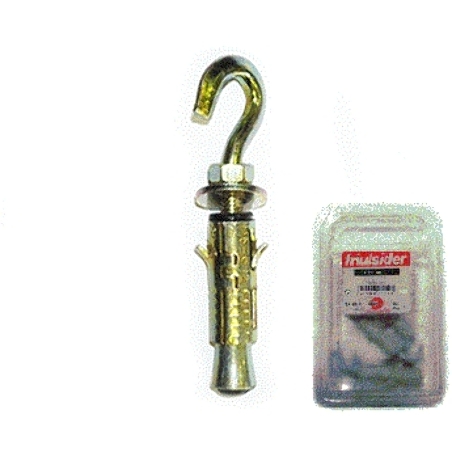 RAWL BOLT WITH SCREW  BLISTER 2PCS