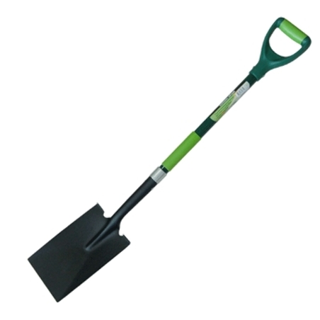 SPADE WITH FIBERGLADD TUBULAR D GRIP HANDLE
