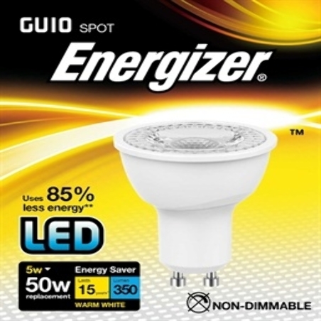 S8821 ENERGIZER LED GU10 3.8W 250LM 36° WARM WHITE BOXED