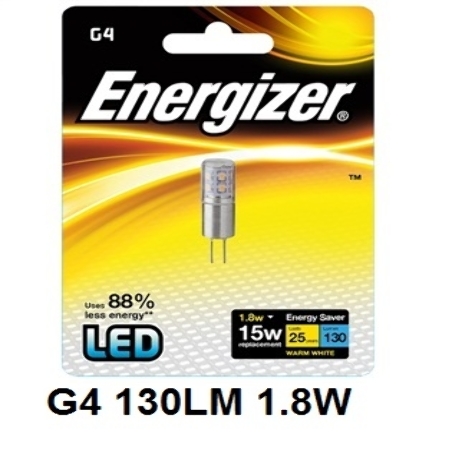 S8099 ENER LED G4 130LM WARM WHITE BOXED