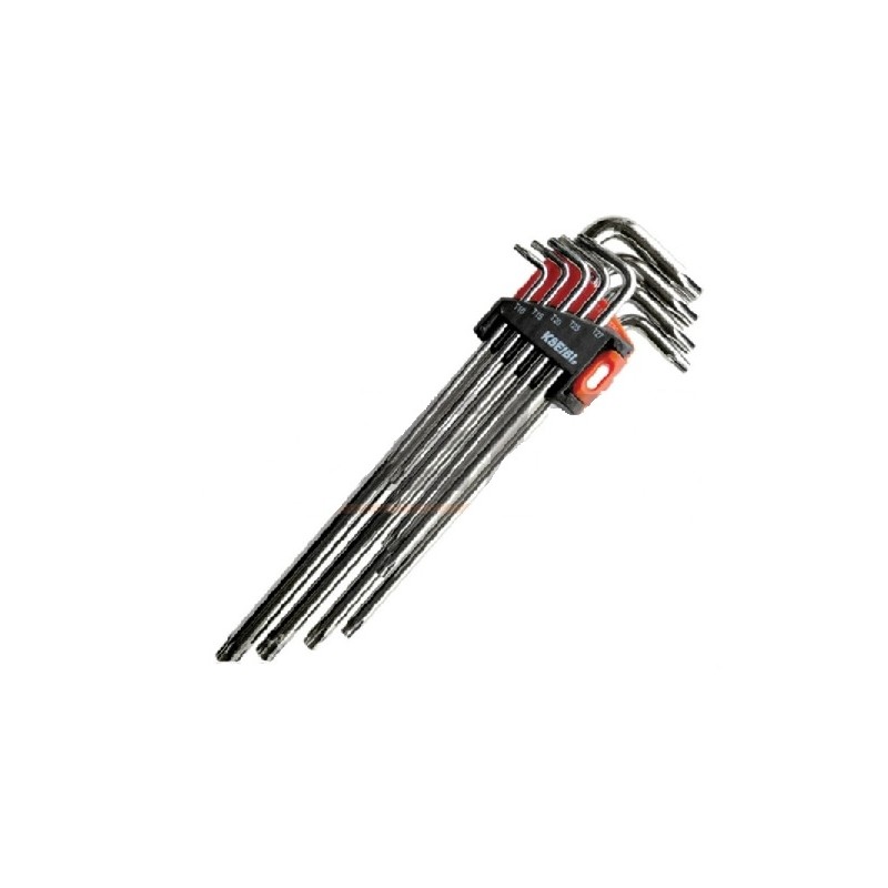 Hex Key Wrench Set Extra Long 9-PC