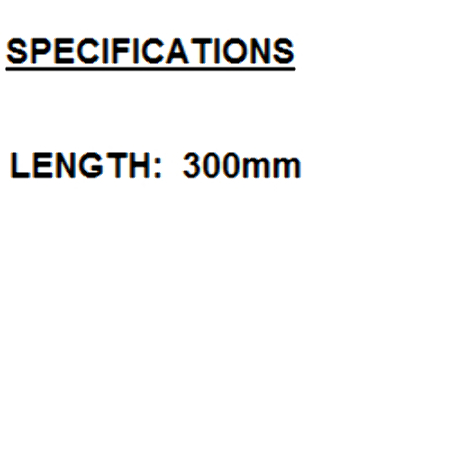 TOTAL LONG STRAIGHT AVIATION SNIP 300MM