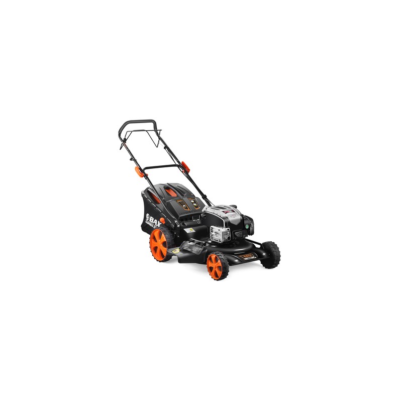 BAX GASOLINE LAWN MOVER SELF - PROPELLED (Briggs Stratton) 6HP 5 IN 1