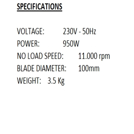 TOTAL BISCUIT JOINTER 950W