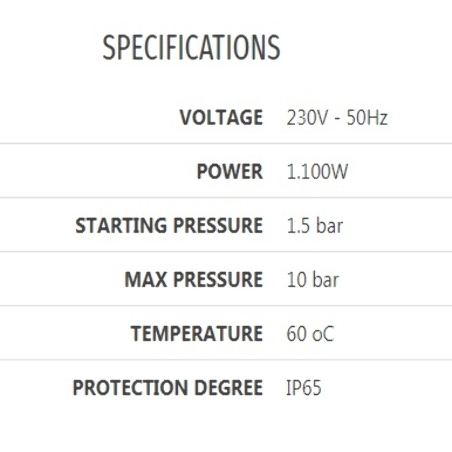 TOTAL AUTOMATIC PRESSURE SWITCH