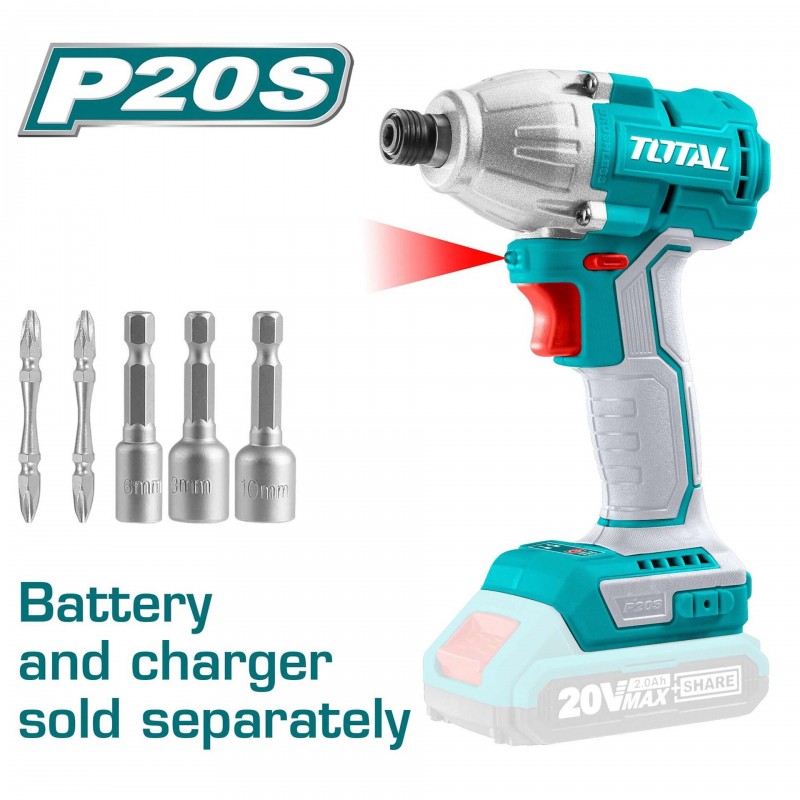 TOTAL LITHIUM-ION IMPACT DRIVER 20V