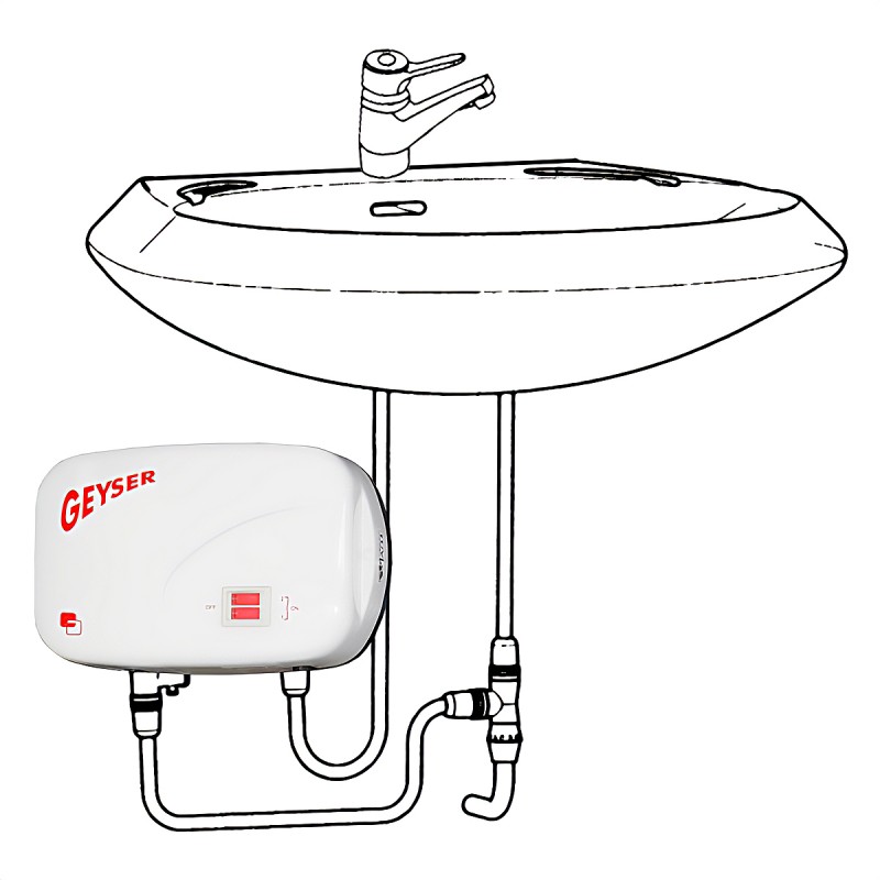 IN-LINE SINK CONFIGURATION