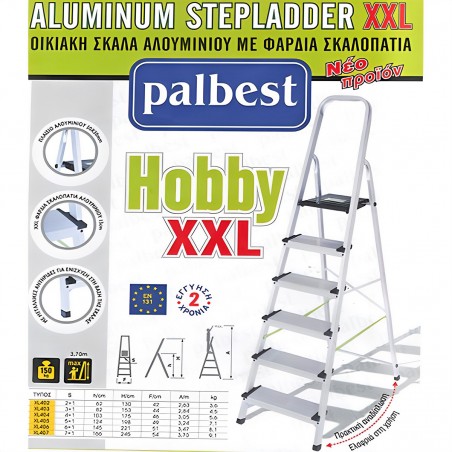 ALUMINIUM LADDER HOBBY XXL