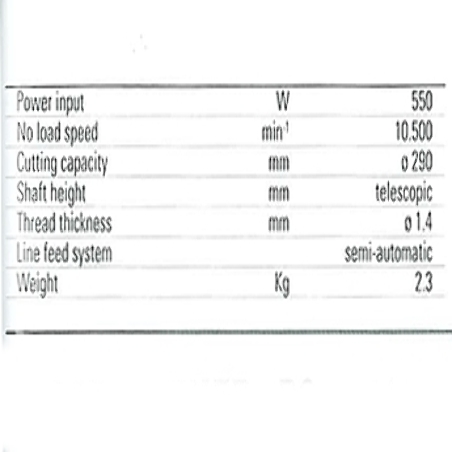 GRASS TRIMMER CUTTY 600