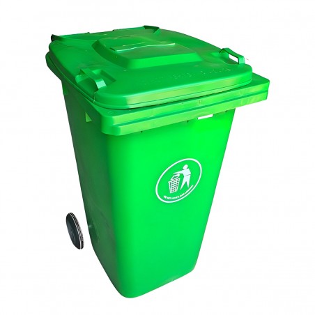 PLASTIC DUSTBIN 120L 85 X 35 X 35CM