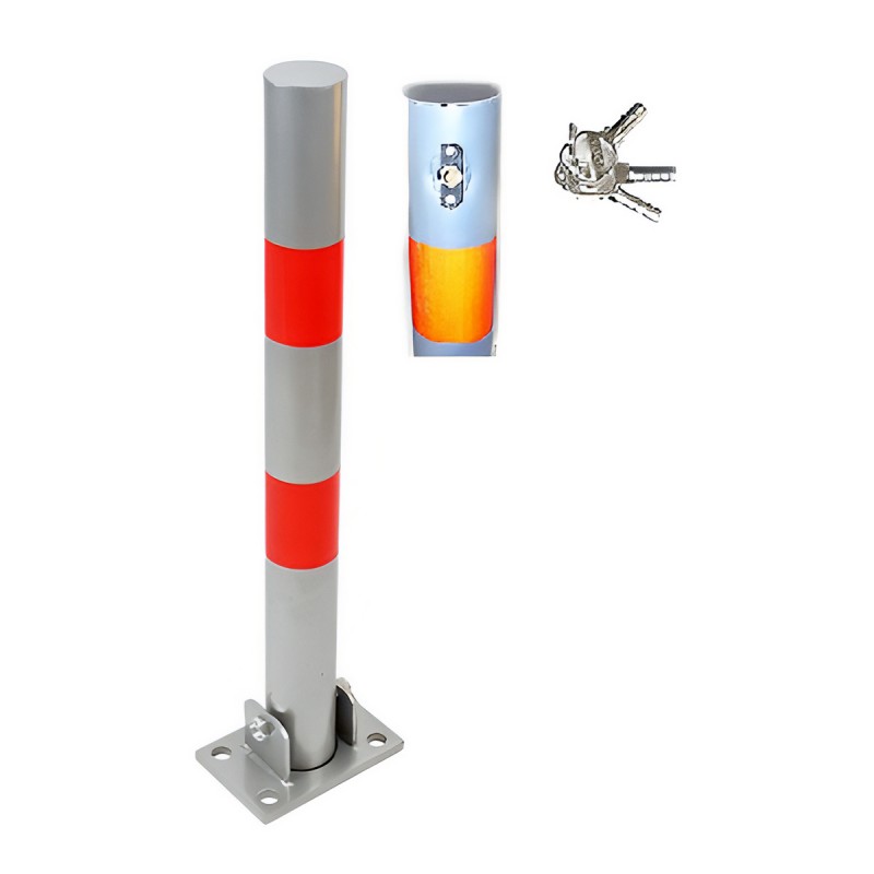 PARKING POST 60CM (WITH KEY)