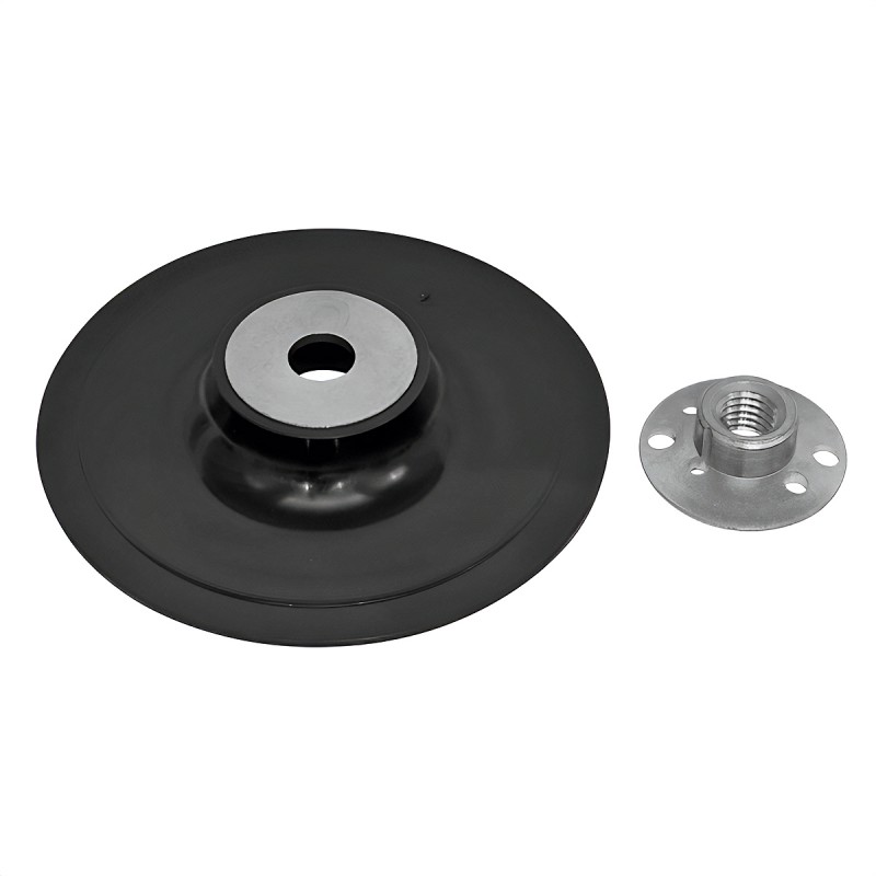 GRINDING DISC BASE WITH MI4 NUT 7''