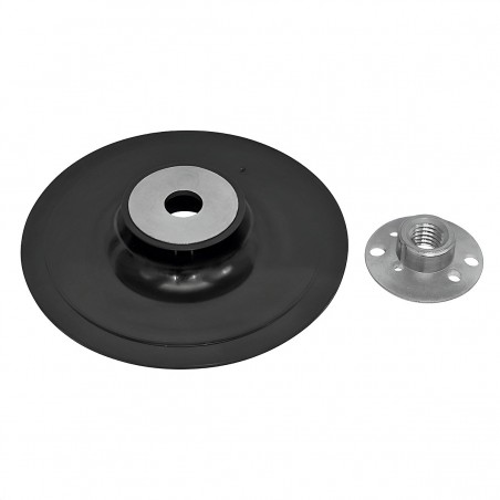 GRINDING DISC BASE WITH MI4 NUT 7''