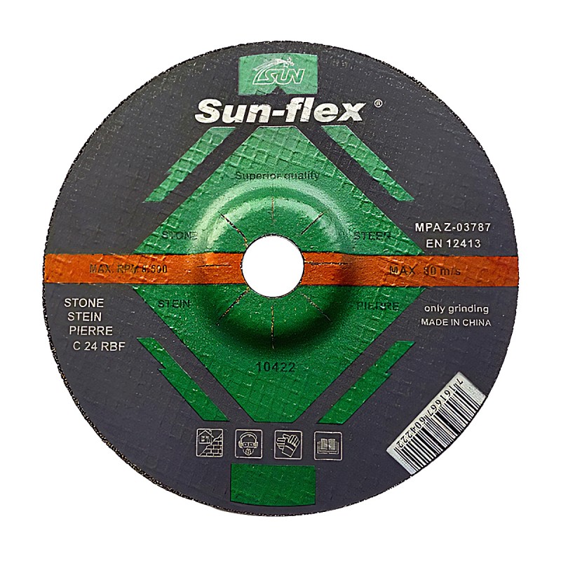 STONE GRIND DISCS 115X6X22 R