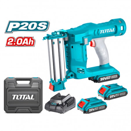 TOTAL LITHIUM-ION CORDLESS BRAD NAILER KIT 20V / 2AH
