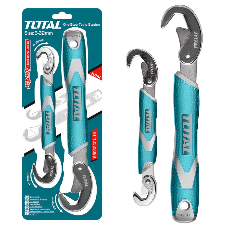 TOTAL BENT WRENCH 2PCS