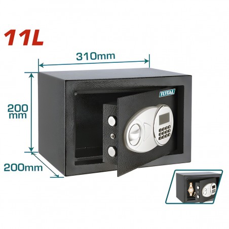 TOTAL ELECTRONIC SAFE 11LIT