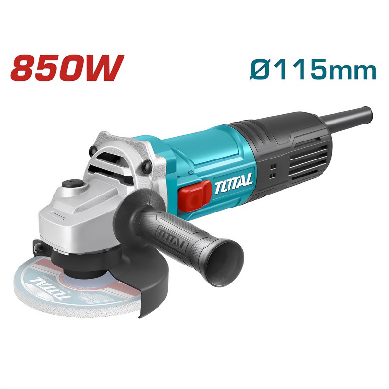 TOTAL ANGLE GRINDER 850W - 115MM