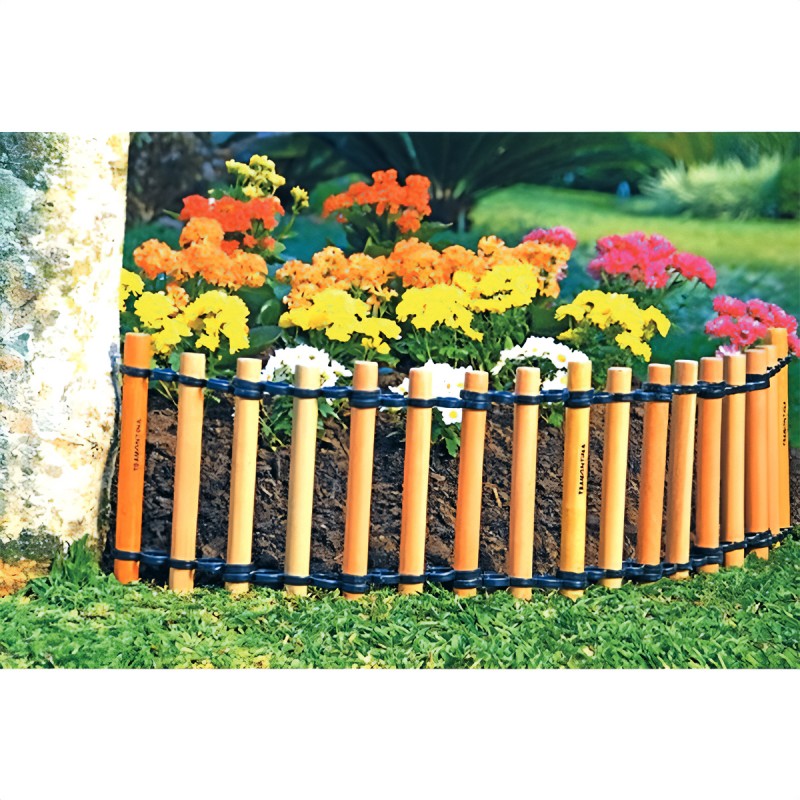 1M GARDEN FENCE, SLOTTED COMPOSITION
