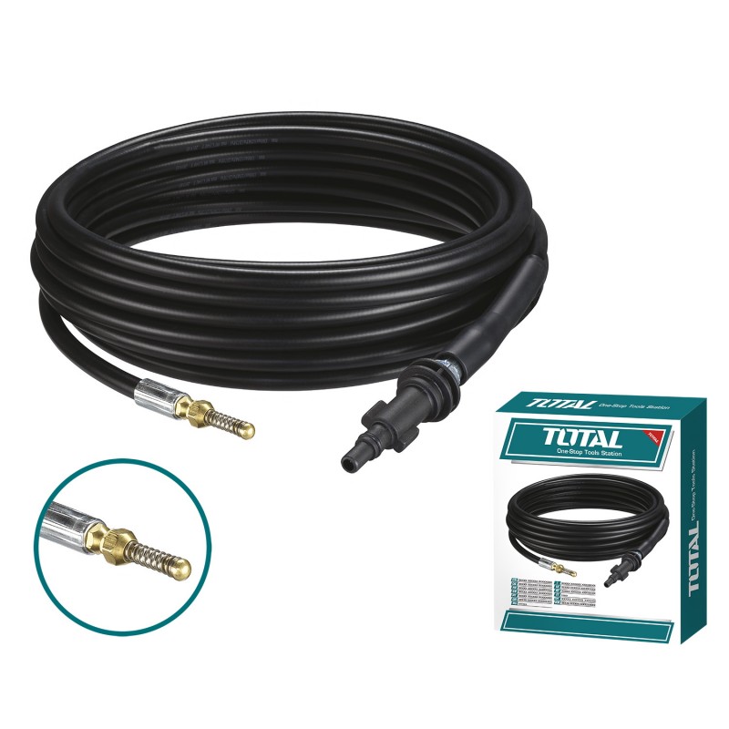 TOTAL Pipe cleaning hose...